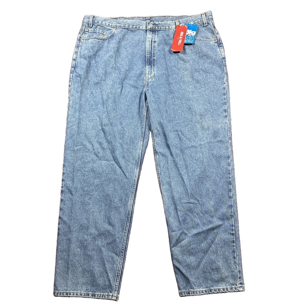 Vintage Levi's Jeans Men's 48x30 Blue 550 Relaxed Fit Medium Wash Y2K Deadstock